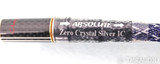 Acoustic Zen Absolute Zero Crystal Silver RCA Cables; 1m Pair Interconnects