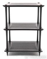 Quadraspire SVT Three Shelf Component Rack; Black Bamboo