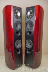 Kef XQ-40 Floorstanding Speakers; Mint in Factory Boxes; Khaya Mahogany