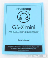 HeadAmp GS-X Mini Headphone Amplifier; RK27 Volume Control