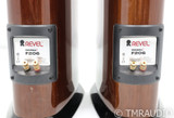 Revel Performa3 F206 Floorstanding Speakers; High Gloss Walnut Pair; F-206