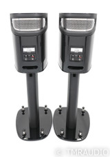 Focal Sopra No. 1 Bookshelf Speakers; Black Lacquer Pair w/ Stands; N1