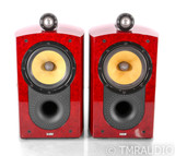 B&W Signature 805 Bookshelf Speakers; Red Birds Eye Maple Pair (SOLD)