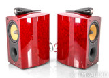 B&W Signature 805 Bookshelf Speakers; Red Birds Eye Maple Pair (SOLD)