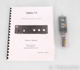 Rogue Audio Sphinx V3 Stereo Tube Hybrid Integrated Amplifier; Black; Remote (SOLD2)