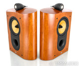 B&W Nautilus SCM1 Surround Speakers; SCM-1; Cherry Pair w/ Wall Mounts