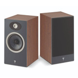 Focal Theva No. 1 Bookshelf Speakers, dark wood pair