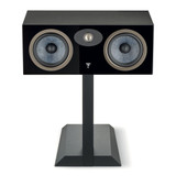 Focal Theva 2-Way Center Channel Speaker, black high gloss on stand