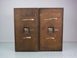 Large Advent Speaker Cabinets / Crossovers; Nice Walnut Pair