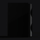 Perlisten S4b Bookshelf Speakers Piano Black side profile view