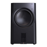 Perlisten D215s Dual Driver Powered Subwoofer, piano black