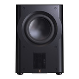 Perlisten R210s Dual Driver Powered Subwoofer, piano black