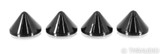 Black Diamond Racing Pyramid Cones and Pits Isolation System; Set of Four; Mk3; 3/8" Pits