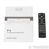 Parasound Halo P6 2.1 Channel Preamplifier; Black