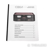 Coda Continuum No. 8 Stereo Power Amplifier; Black