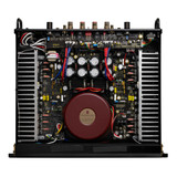 Parasound Halo A 23+ Stereo Power Amplifier, black top panel removed, internal components