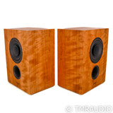 Omega Speaker Systems Compact Alnico Bookshelf Speakers; Curley Cherry Pair