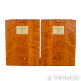 Omega Speaker Systems Compact Alnico Bookshelf Speakers; Curley Cherry Pair