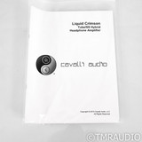 Cavalli Audio Liquid Crimson Tube Hybrid Headphone Amplifier