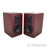 Quad S-2 Bookshelf Speakers; S2; Pair Sapele Mahogony (No Grills)