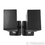 Raidho X1 Bookshelf Speakers; X-1; Gloss Black Pair w/ Stands