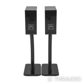 Raidho X1 Bookshelf Speakers; X-1; Gloss Black Pair w/ Stands