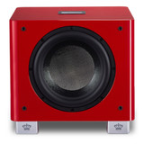 Front view the REL t9x subwoofer without the speaker grill