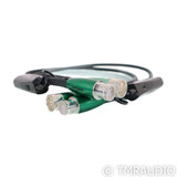 AudioQuest Earth XLR Cables; 1m Pair Balanced Interconnects; 72v DBS