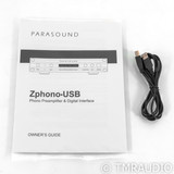 Parasound Zphono USB MM / MC Phono Preamplifier; A/D Converter