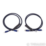 AudioQuest Water XLR Cables; 1m Pair Balanced Interconnects; 72v DBS