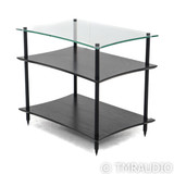 Quadraspire Q4 EVO 3 Shelf Isolation Rack; Glass Shelf; Black