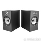 B&W 606 S2 Anniversary Edition Bookshelf Speakers; Black Pair (SOLD6)