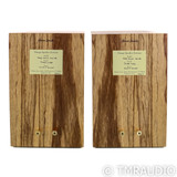 Omega Speaker Systems Baby Alnico Monitor Bookshelf Speakers; Black Limba Pair