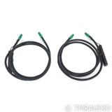 AudioQuest Earth RCA Cables; 2m Pair Interconnects