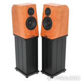 Tyler Acoustics Timekeeper T1 Bookshelf Speakers; Cherry Pair w/ Stands