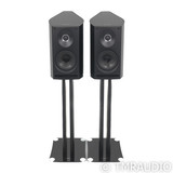 Sonus Faber Venere 2.0 Bookshelf Speakers; Black Pair w/ Stands