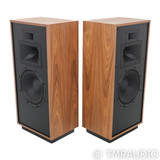 Klipsch Forte IV Floorstanding Speakers; American Walnut Pair