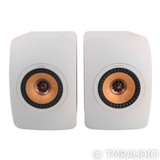 KEF LS50 Meta Bookshelf Speakers; Mineral White Pair