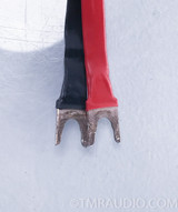 Alpha Core Goertz Python Silver Bi-Wire Speaker Cables; 8' Pair