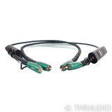 AudioQuest Earth RCA Cables; 1m Pair Interconnects; 72v DBS