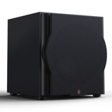 Perlisten R15s Powered Subwoofer front angled view with grill
