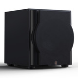 Perlisten R10s Powered Subwoofer front angled view with grill