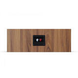 ELAC Debut 3.0 DC53 Center Channel Speaker walnut, back view