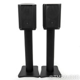 Krell LAT-2000 Bookshelf Speakers; Black Pair with Stands