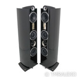 Triangle Genese Quartet Floorstanding Speakers; Black Pair (Demo w/ Warranty)