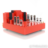 English Acoustics Stereo 21C Stereo Tube Power Amplifier; Cherry Red Gloss