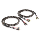 VIABLUE SC-4 Speaker Cables, Cobra jacketing with T8 Banana connectors VIABLUE SC-4 Speaker Cables, Cobra jacketing with T8 Banana connectors