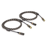 VIABLUE NF-S1 Interconnect Cables, Pair with T8 XLR connectors