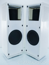 Ohm G Speakers; Rare Vintage Pair; White