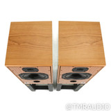 Harbeth HL Compact 7ES-3 XD Bookshelf Speakers; Cherry Pair w/ Ton Trager Stands